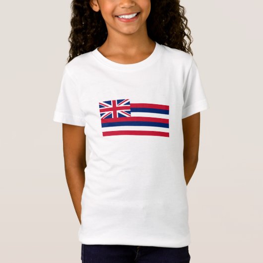 Vlag Hawaii T-shirt (Voorkant)