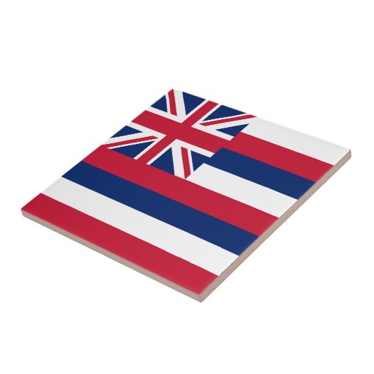 Vlag Hawaii Tegeltje (Zijkant)