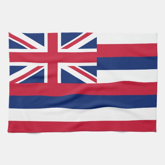 Vlag Hawaii Theedoek (Horizontaal)