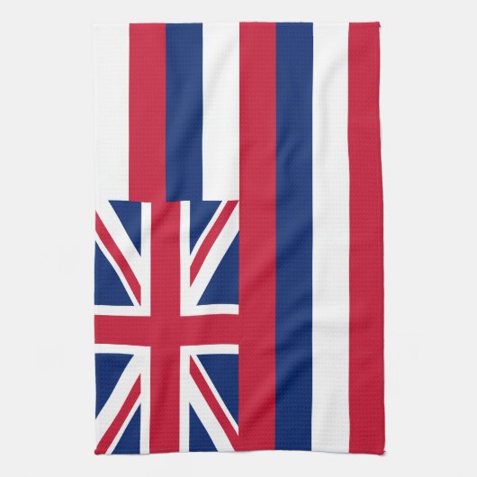Vlag Hawaii Theedoek (Verticaal)