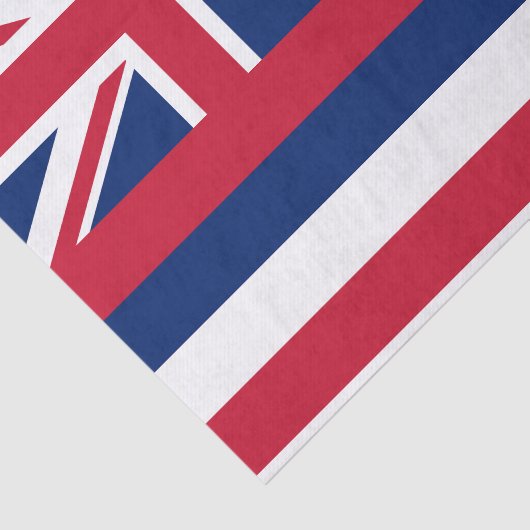 Vlag Hawaii Tissuepapier (Detail)
