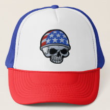 Vlag Helmet Skull