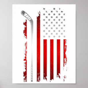 Vlag Hockey Kleding - Hockey T-11 Poster