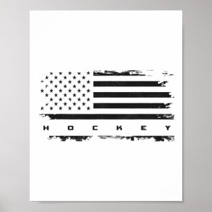 Vlag Hockey Kleding - Hockey T-12 Poster