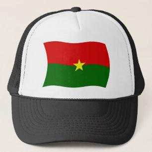 Vlag Hoed Burkina Faso Trucker Pet