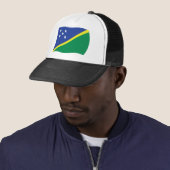 Vlag Hoed Salomonseilanden Trucker Pet (In situ)