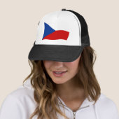 Vlag Hoed Tsjechische Republiek Trucker Pet (In situ)