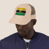 Vlag Hoed van het Ashanti-volk Trucker Pet (In situ)
