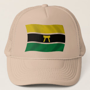 Vlag Hoed van het Ashanti-volk Trucker Pet