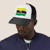 Vlag Hoed van het Ashanti-volk Trucker Pet (In situ)