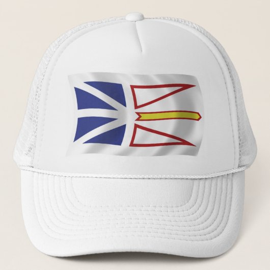 Vlag Hoed van Newfoundland en Labrador Trucker Pet (Voorkant)