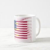 Vlag "Home Sweet Home" Kunstdruk Koffiemok (Voorkant rechts)