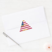 Vlag "Home Sweet Home" Kunstdruk Sticker (Envelop)