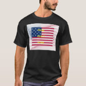 Vlag "Home Sweet Home" Kunstdruk T-shirt (Voorkant)