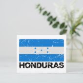  vlag Honduras Briefkaart (Staand voorkant)