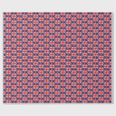 Vlag Honeycomb Wrapping Paper Cadeaupapier (Vlak)