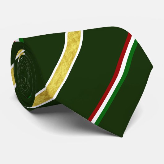 vlag Hongaarse strepen Stropdas (Opgerold)