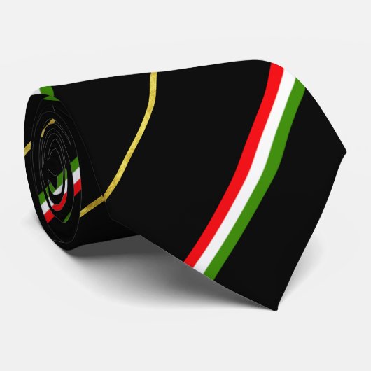 vlag Hongaarse strepen Stropdas (Opgerold)