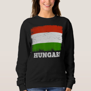vlag Hongarije landretro vlag Hongaars Trui