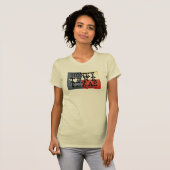  vlag Honky Tonk Texas T-shirt (Voorkant volledig)