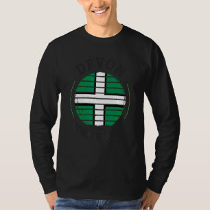Vlag idee voor kinderen & graafschap Devon in Enge T-shirt