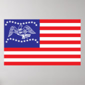 Vlag in Fremont Poster (Voorkant)