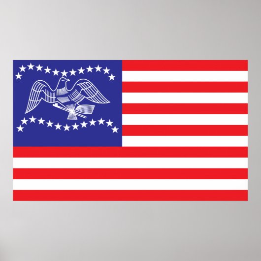 Vlag in Fremont Poster (Voorkant)