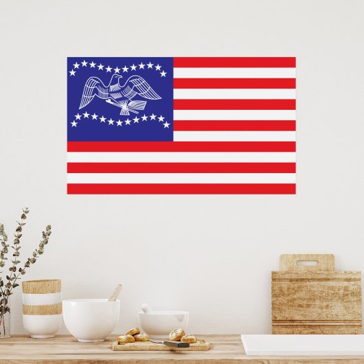 Vlag in Fremont Poster (Keuken)