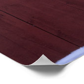 Vlag in hartvorm, geschilderd op schuur na 9-11. poster (Hoek)