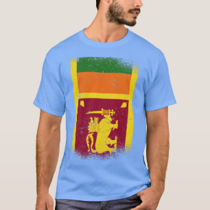 vlag in Sri Lanka T-shirt