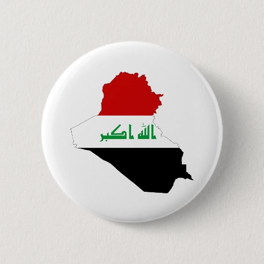 vlag irak - symbool ronde button 5,7 cm (Voorkant)