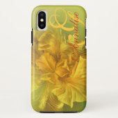 Vlag iris bloemgele bloem Case-Mate iPhone case (Achterkant)