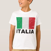  vlag Italië T-shirt (Voorkant)