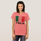  vlag Italië T-shirt (Voorkant volledig)