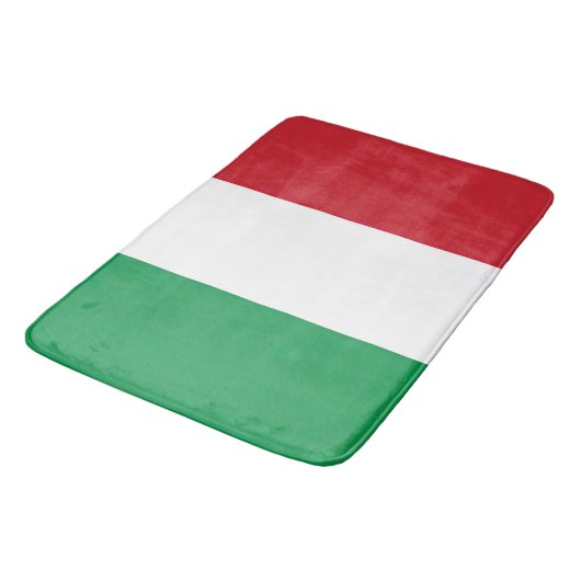 Vlag Italië Tricolore Badmat (Gekanteld)