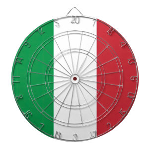 Vlag Italië Tricolore Dartbord