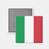 Vlag Italië Tricolore Magneet (Voorkant / Achterkant)