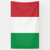 Vlag Italië Tricolore Spandoek (Verticaal)