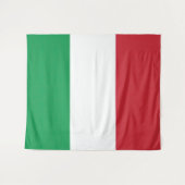 Vlag Italië Tricolore Wandkleed (Voorkant (horizontaal))