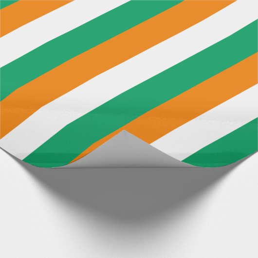 Vlag Ivoorkust Cadeaupapier (Hoek)