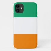 Vlag Ivoorkust Case-Mate iPhone Case (Achterkant)