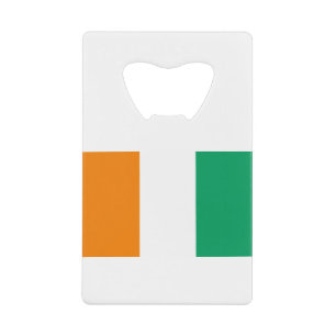 Vlag Ivoorkust Creditkaart Flessenopener