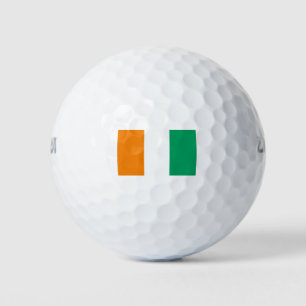 Vlag Ivoorkust Golfballen