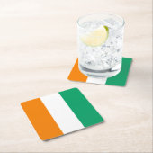 Vlag Ivoorkust Kartonnen Onderzetters (Insitu)