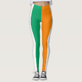 Vlag Ivoorkust Leggings (Voorkant)