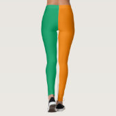 Vlag Ivoorkust Leggings (Achterkant)