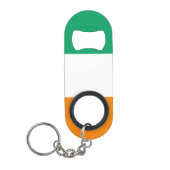 Vlag Ivoorkust Mini Flessenopener (Voorkant)