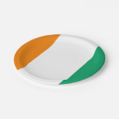 Vlag Ivoorkust Papieren Bordje (Gekanteld)