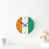 Vlag Ivoorkust Ronde Klok (Huis)