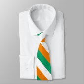 Vlag Ivoorkust Stropdas (Gebonden)